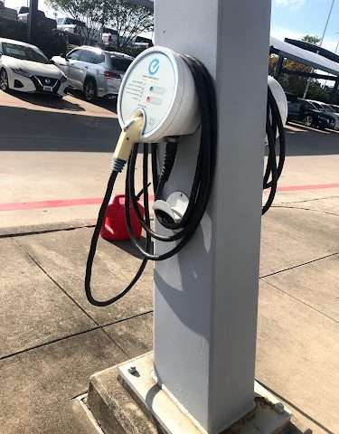 Nissan Charging Station in Weatherford Texas