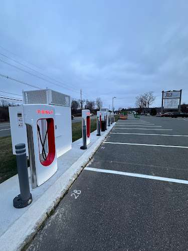 Tesla Supercharger EV Charging Station at County Rd 517