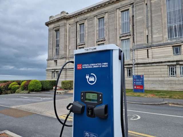 Fuuse Charging Station in Aberystwyth United Kingdom of Great Britain and Northern Ireland