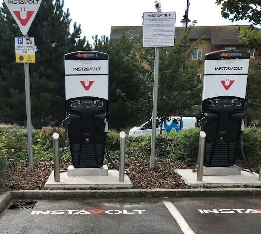 InstaVolt Charging Station in Barry United Kingdom of Great Britain and Northern Ireland
