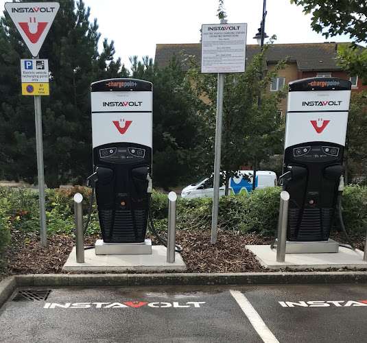 InstaVolt Charging Station EV Charging Station at Waterfront Retail Park