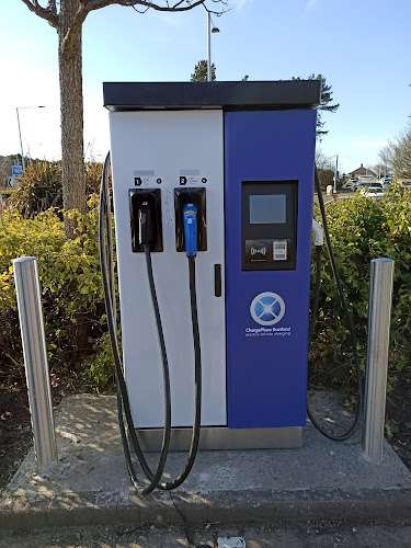 ChargePlace Scotland Charging Station EV Charging Station at Parking lot