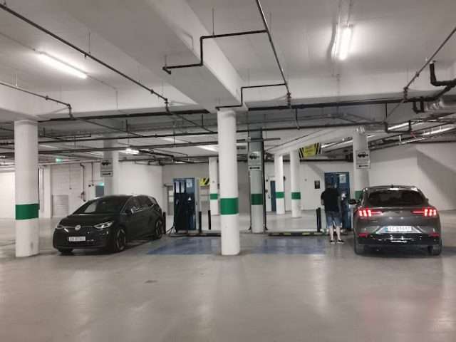 Supercharge Charging Station in Trondheim Norway 7066
