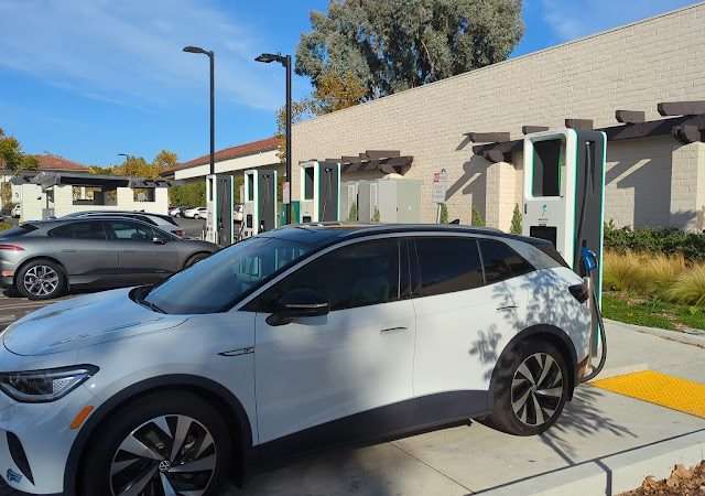 Electrify America Charging Station in Westlake Village California