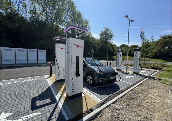IONITY Charging Station EV Charging Station at A27