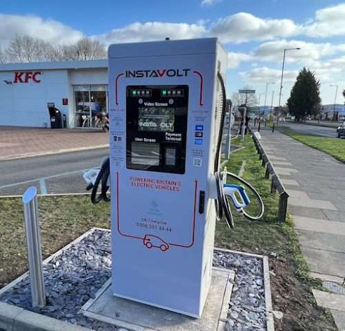 InstaVolt Charging Station in Birmingham United Kingdom of Great Britain and Northern Ireland