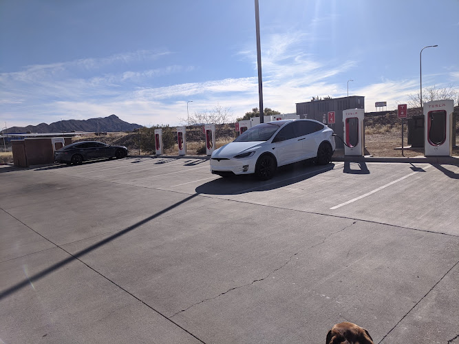 Tesla Supercharger EV Charging Station at 2201 F.g. Amin St