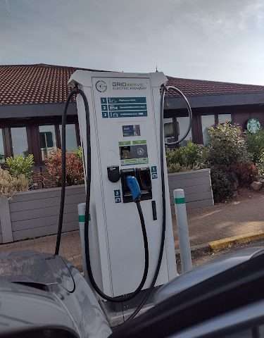GRIDSERVE Charging Station in Axbridge United Kingdom of Great Britain and Northern Ireland