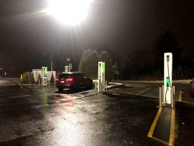 Electrify America Charging Station in DuBois Pennsylvania