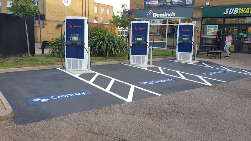 Osprey Charging Station EV Charging Station at Bowen Square