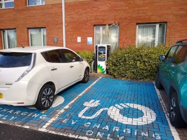 bp pulse Charging Station in Swansea United Kingdom of Great Britain and Northern Ireland