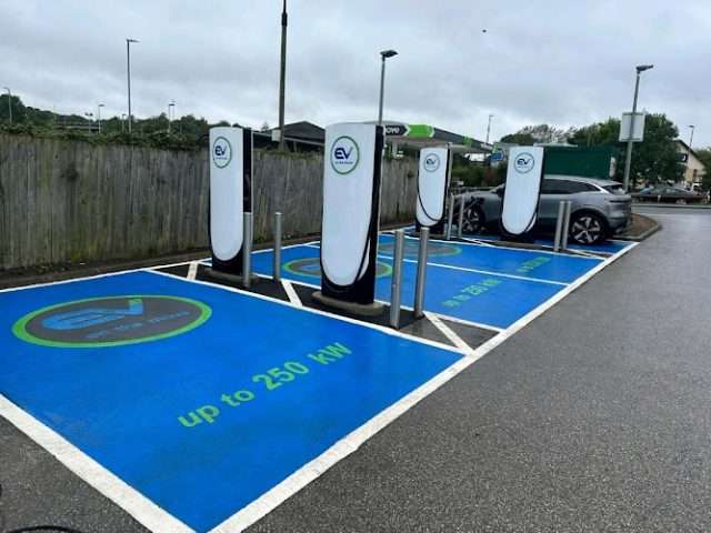 EG On The Move Charging Station in Cleckheaton United Kingdom of Great Britain and Northern Ireland