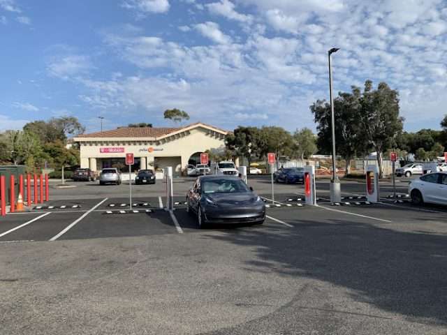 Tesla Supercharger in Arroyo Grande California