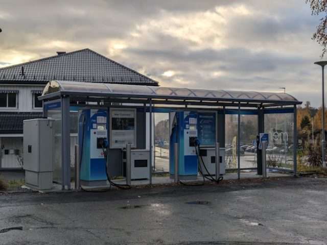 Mer Charging Station in Snasa Norway 7760