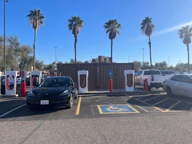 Tesla Supercharger in Tempe Arizona