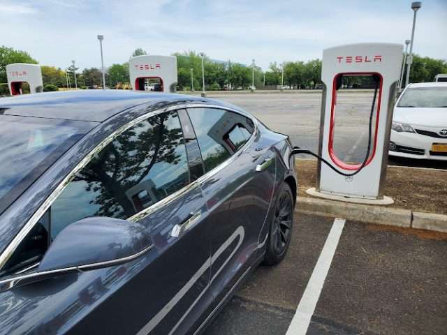Tesla Supercharger in Melville New York