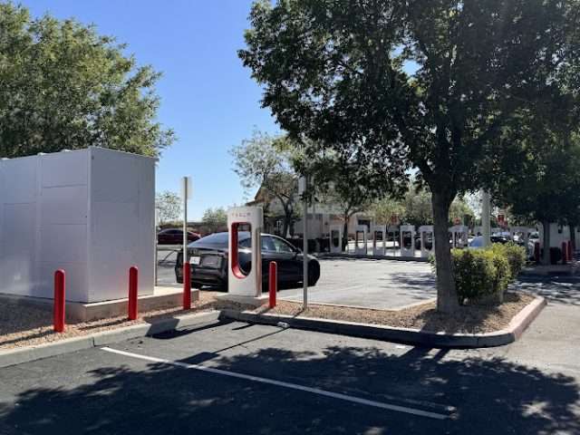 Tesla Supercharger in Palmdale California