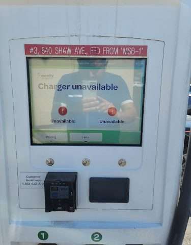 Electrify America Charging Station in Clovis California