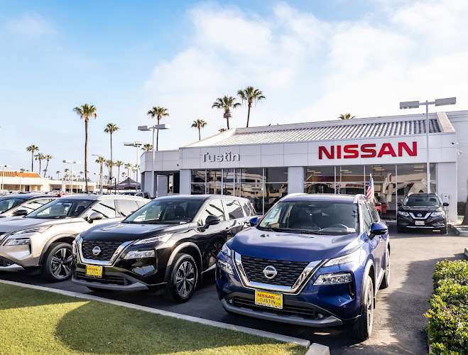 Nissan of Tustin EV Charging Station at 30 Auto Center Dr