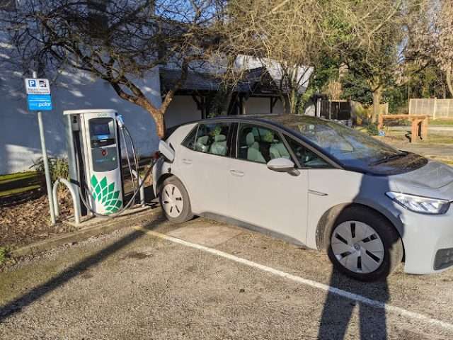 bp pulse Charging Station in Liverpool United Kingdom of Great Britain and Northern Ireland