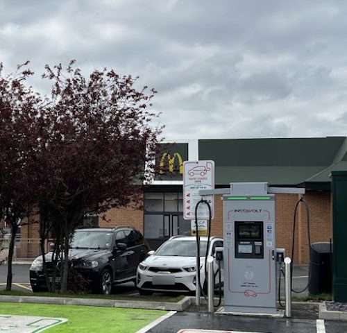 InstaVolt Charging Station in Manchester United Kingdom of Great Britain and Northern Ireland