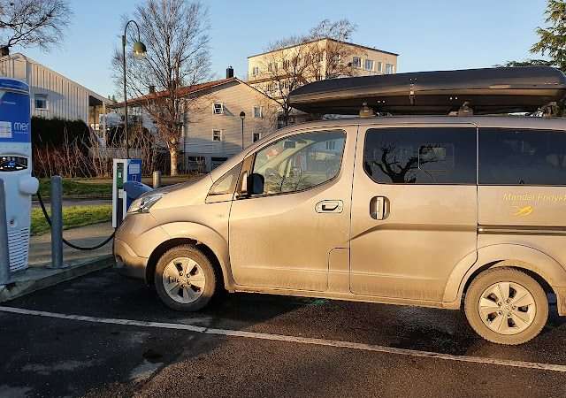 Mer Charging Station in Vanse Norway 4560