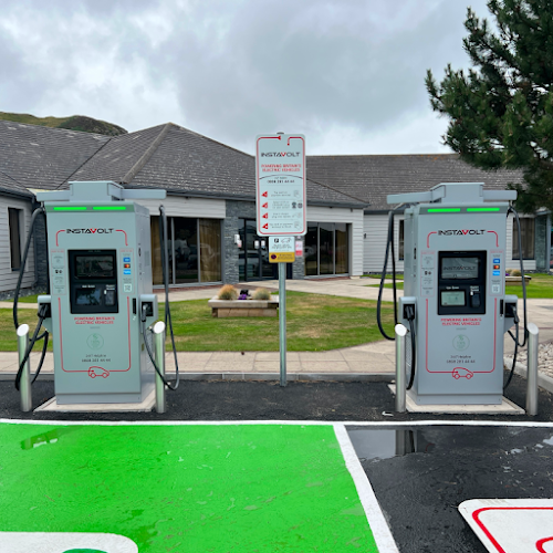 InstaVolt Charging Station EV Charging Station at Darwin Escapes Holiday Home and Leisure Park