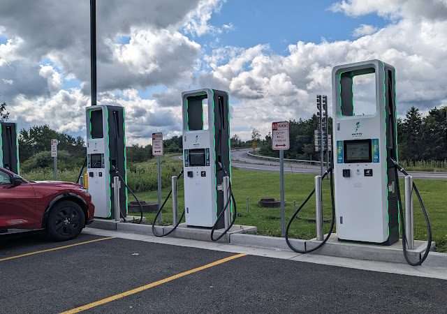 Electrify America Charging Station in Binghamton New York
