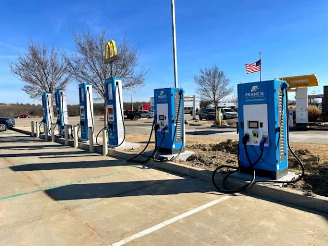 Francis Energy Charging Station in McAlester Oklahoma