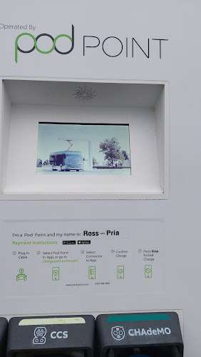 Pod Point Charging Station EV Charging Station at 80 High St