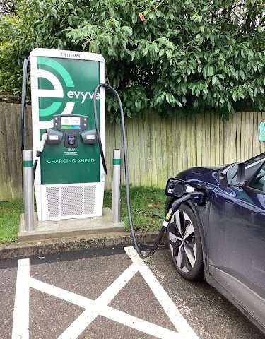 evyve Charging Station in Leatherhead United Kingdom of Great Britain and Northern Ireland