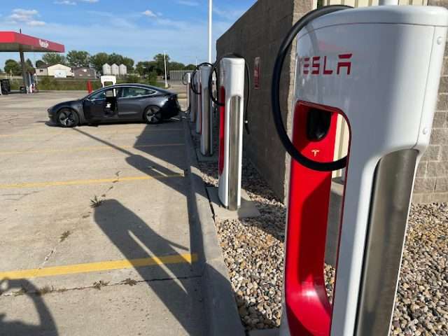 Tesla Supercharger in Sherburn Minnesota