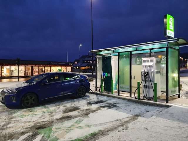 Charge And Drive Charging Station in Fitjar Norway 5419
