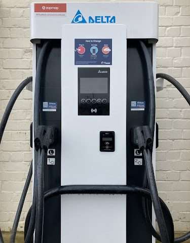 Fuuse Charging Station in Gainsborough United Kingdom of Great Britain and Northern Ireland