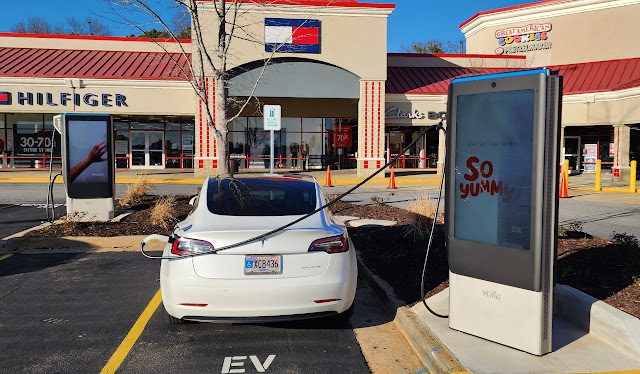 Volta Charging Station in Locust Grove Georgia