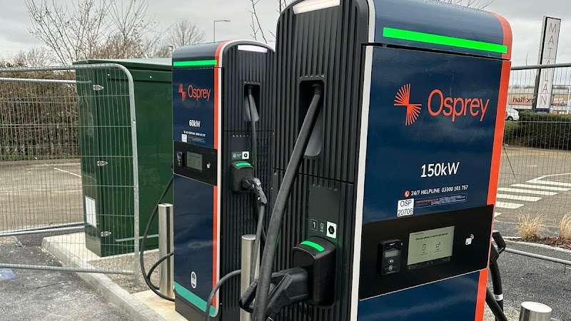 Osprey Charging Station EV Charging Station at Starbucks