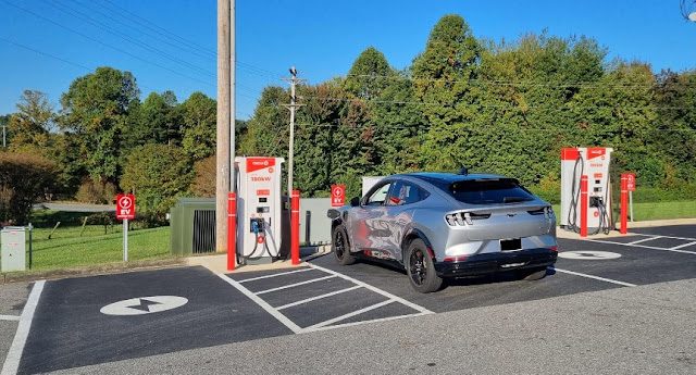 Circle K Charging Station in Dobson North Carolina