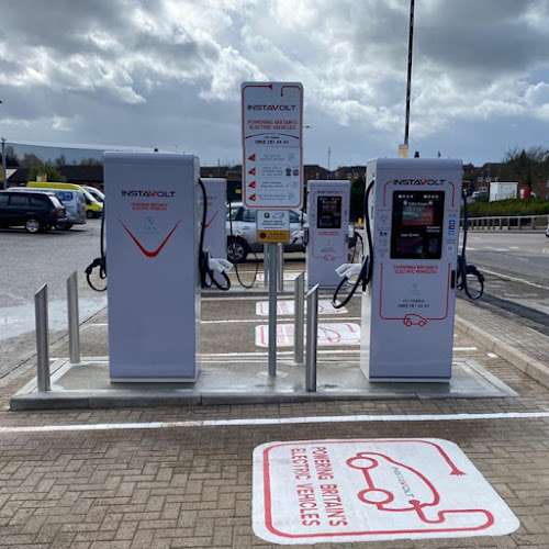 InstaVolt Charging Station EV Charging Station at Shopping Centre