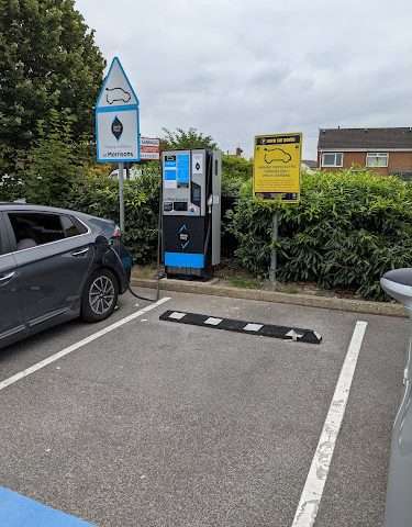 GeniePoint Charging Station in Chester United Kingdom of Great Britain and Northern Ireland