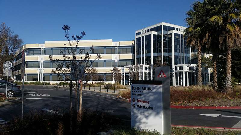John Muir Health Outpatient Center EV Charging Station at 2700 Grant St