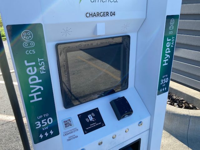 Electrify America Charging Station in Mt Vernon Missouri