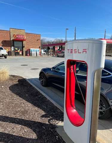 Tesla Supercharger in Lynchburg Virginia
