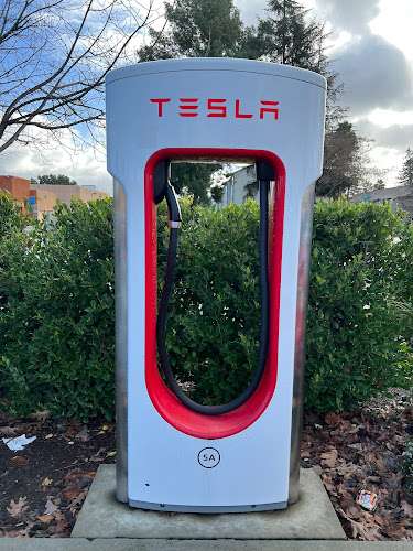 Tesla Supercharger EV Charging Station at G2V8+M9