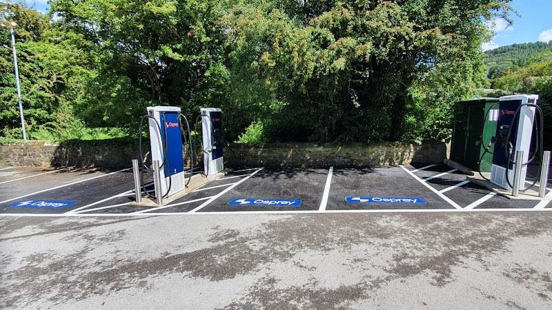 Osprey Charging Station EV Charging Station at Station Road