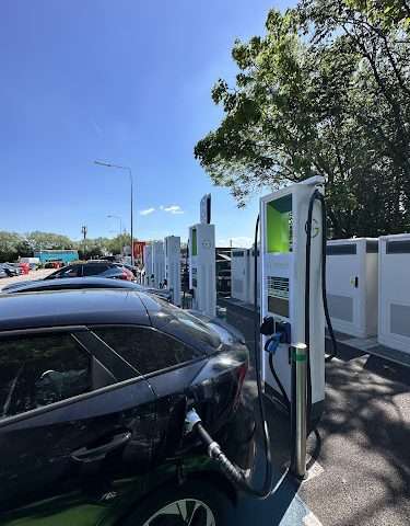 GRIDSERVE Charging Station in Sandbach United Kingdom of Great Britain and Northern Ireland