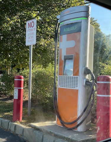 ChargePoint Charging Station in Water Mill New York