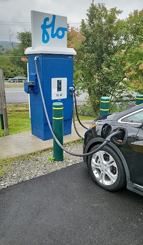 FLO Charging Station in Waterbury Vermont