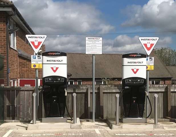 InstaVolt Charging Station in Durham United Kingdom of Great Britain and Northern Ireland