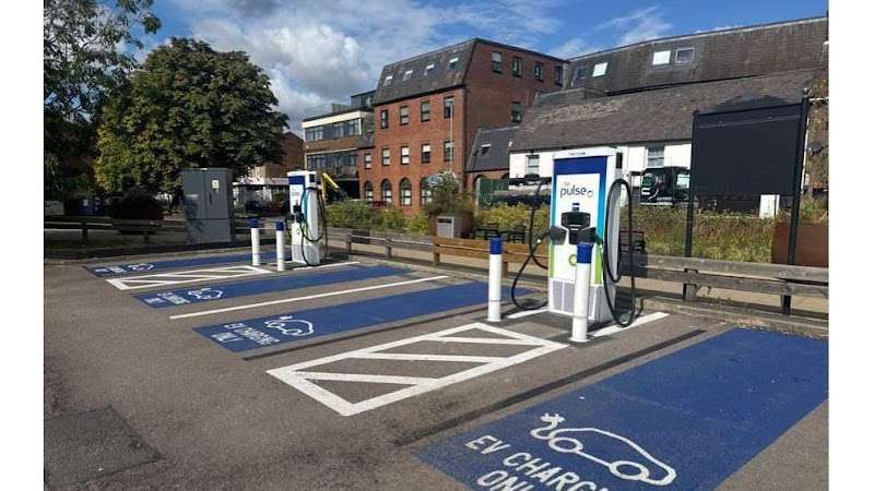 bp pulse Charging Station EV Charging Station at Car Park
