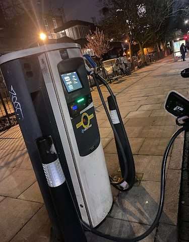 bp pulse Charging Station in London United Kingdom of Great Britain and Northern Ireland